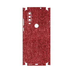 MAHOOT Fabric Texture 4-FullSkin Cover Sticker for Motorola One Action