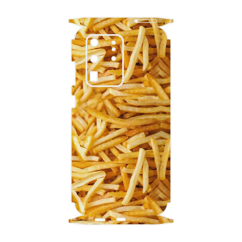 برچسب پوششی ماهوت مدل French fries-FullSkin مناسب برای گوشی موبایل سامسونگ Galaxy S20 Ultra