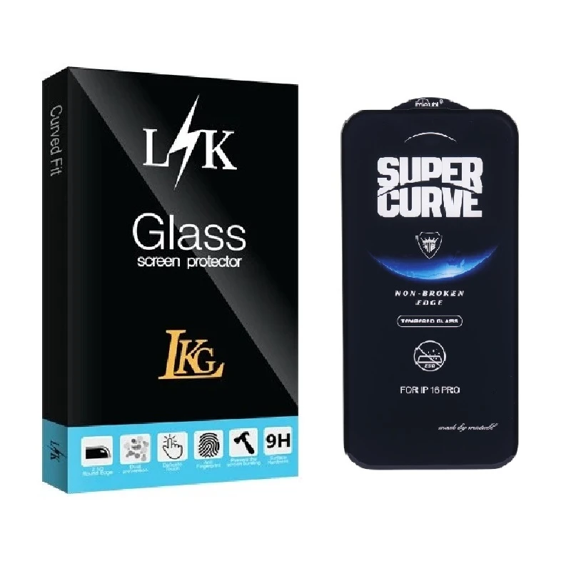محافظ صفحه نمایش ال کا جی مدل LKK Super_CRV مناسب برای گوشی موبایل اپل IPHONE 16 PRO