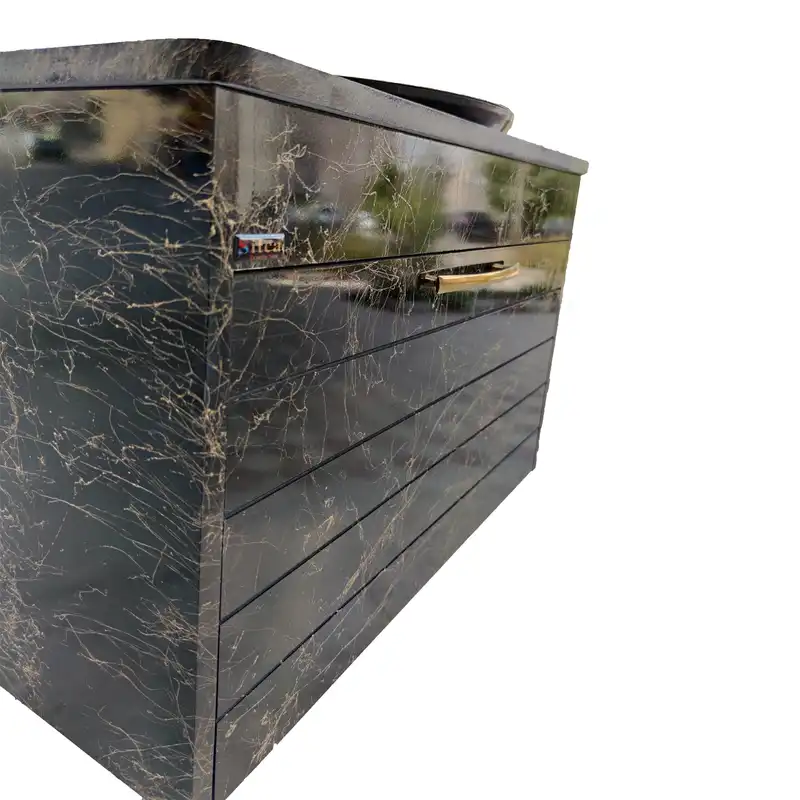 ست کابینت و روشویی سیتکا مدل S-TR003 به همراه آینه باکس