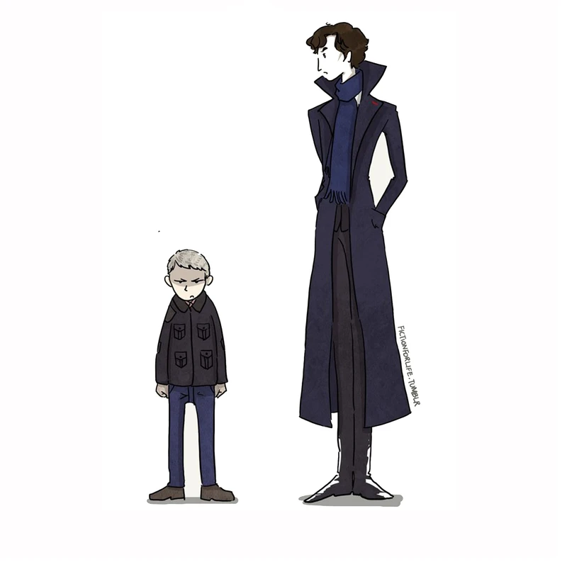 استیکر لپ تاپ و موبایل مدل سریال طرح شرلوک هولمز Sherlock Holmes کد 5100