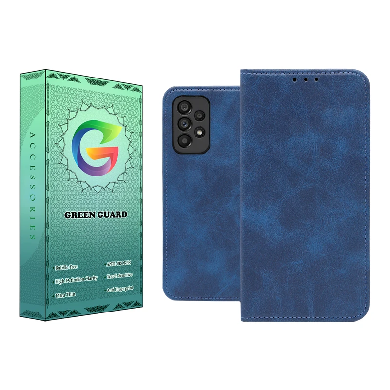 کیف کلاسوری گرین گارد طرح چرمی مدل Bitta مناسب برای گوشی موبایل سامسونگ Galaxy A13 4G / A32 5G / M32 5G