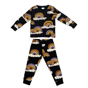 ست تی شرت آستین بلند و شلوار راحتی بچگانه مدل