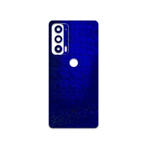 MAHOOT Blue-Holographic Cover Sticker for Motorola Edge 20