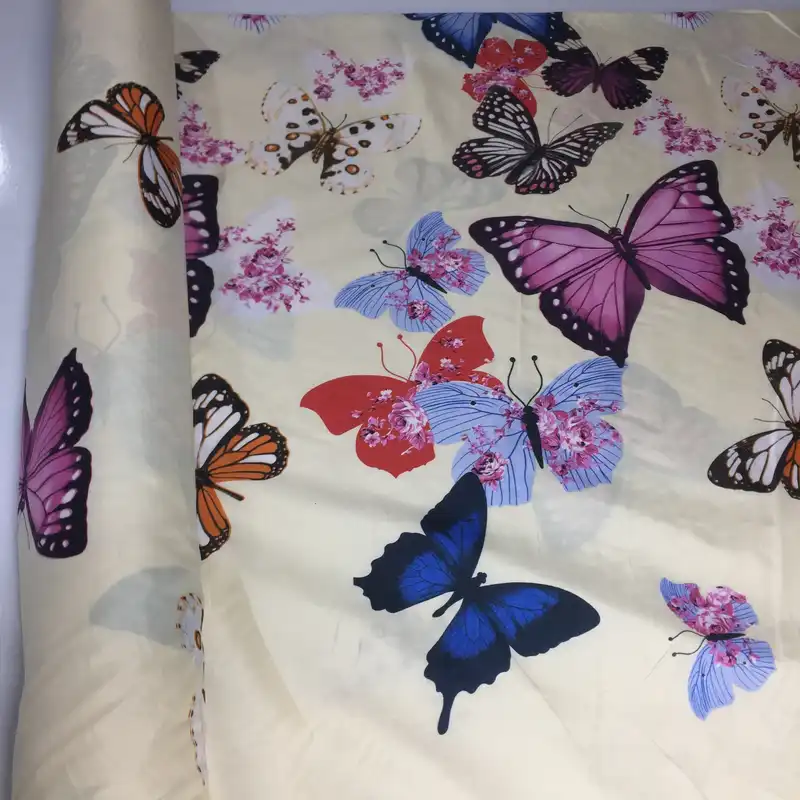پارچه ملحفه کوکو جم مدل پروانه پیک
