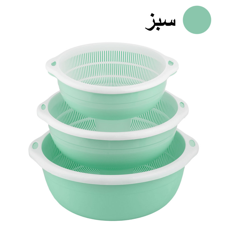 آبکش و آبگیر زیبا مدل ziba-850 مجموعه 6 عددی آبکش و آبگیر زیبا مدل ziba-850 مجموعه 6 عددی
