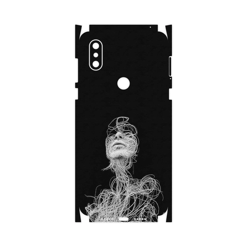 برچسب پوششی ماهوت مدل Strings Digital Art 2-FullSkin مناسب برای گوشی موبایل شیائومی Mi Mix 3