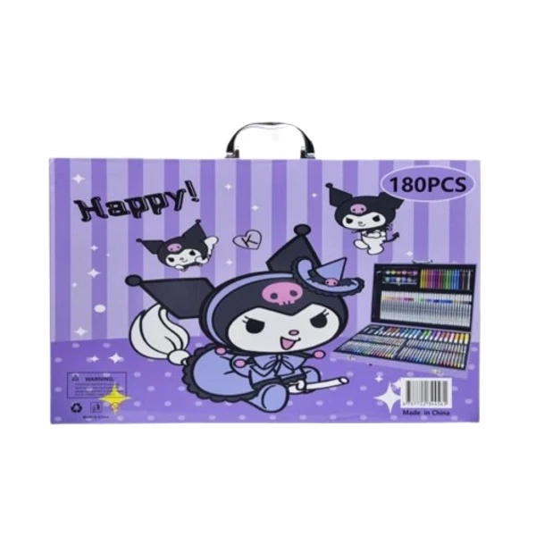 بسته رنگ‌آمیزی مدل  106 طرح کرومی مجموعه 180 عددی