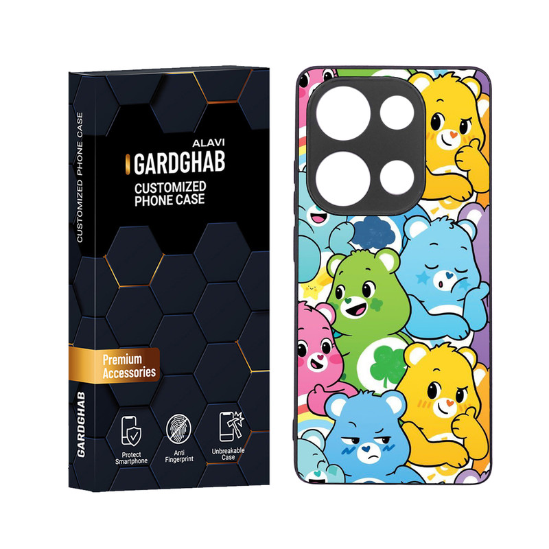 کاور گارد قاب علوی مدل دور ژله ای مناسب برای گوشی موبایل شیائومی Poco M6 Pro 4G