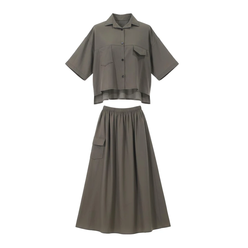 عکس شماره 10 : ست بلوز و دامن رسمی زنانه مدل رستا