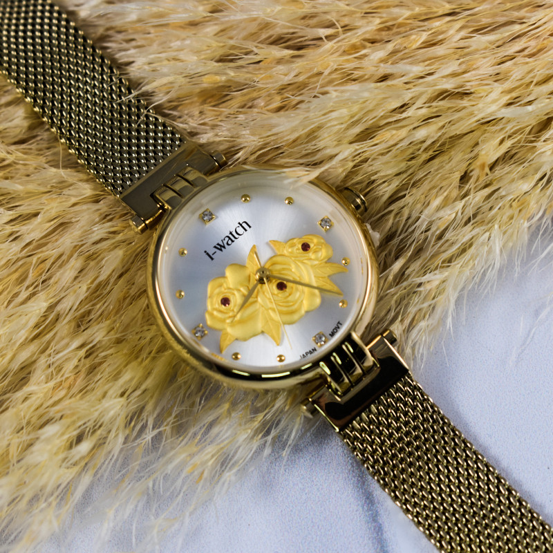 ساعت مچی عقربه‌ای کوارتز زنانه آی واتچ مدل 190245L