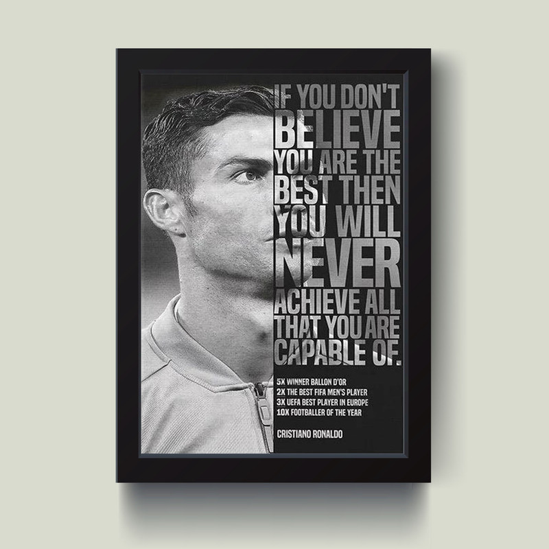 تابلو مدل انگیزشی Ronaldo رونالدو کدS1639-b تابلو مدل انگیزشی Ronaldo رونالدو کدS1639-b