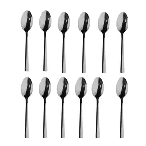 قاشق چایخوری سانلی مدل پولاریس سیلور 2868S مجموعه 12 عددی