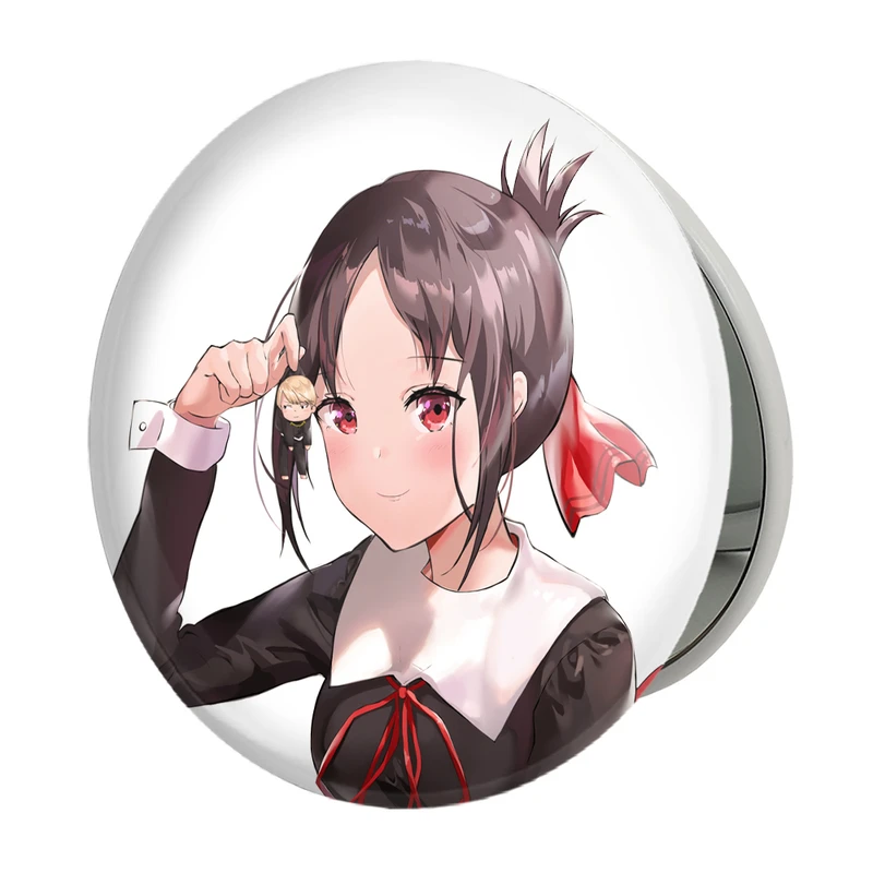 آینه جیبی خندالو طرح کاگویا ساما انیمه کاگویا ساما مدل تاشو کد 16045 