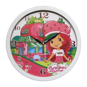 نقد و بررسی ساعت دیواری کودک مدل دختر توت فرنگی کد 301-W توسط خریداران