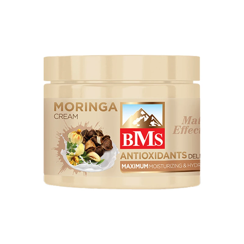 کرم مرطوب کننده بی ام اس مدل MORINGA حجم 200 میلی لیتر