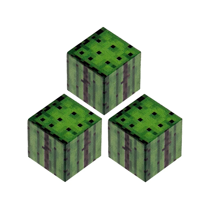اسباب بازی زینتی برانت مدل بلوک مغناطیسی ماینکرافت طرح کاکتوس بسته سه عددی