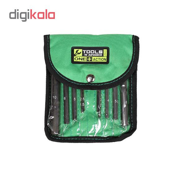 مجموعه 10 عددی آچار آلن وان مدل پلاس