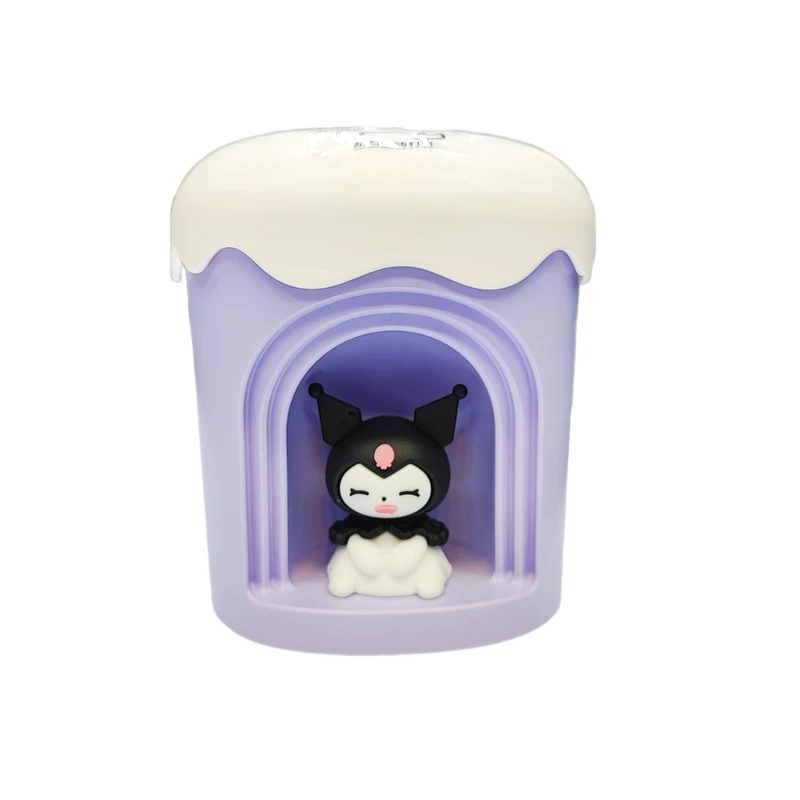 دستگاه بخور و رطوبت ساز سرد مدل عروسک کرومی چراغ دار