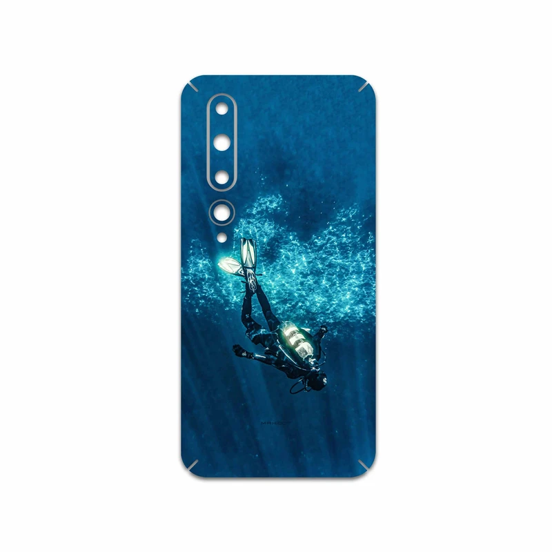 برچسب پوششی ماهوت مدل Scuba-Diving مناسب برای گوشی موبایل شیائومی Mi 10 5G