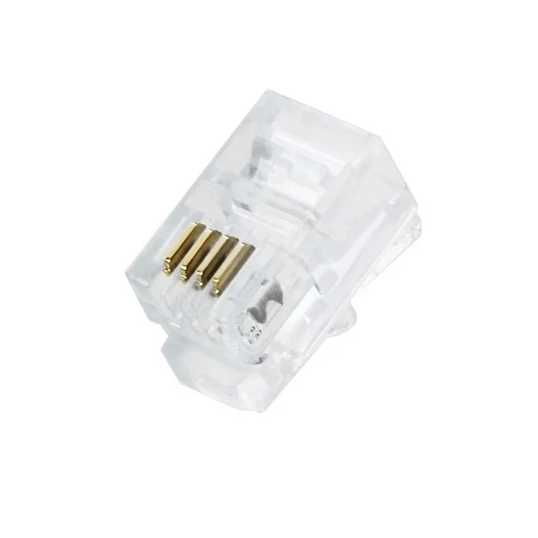 سوکت تلفن RJ9 3 مدل rc20 بسته 20 عددی