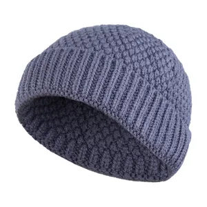 کلاه لئونی بافتنی مدل پشت بند کد 406