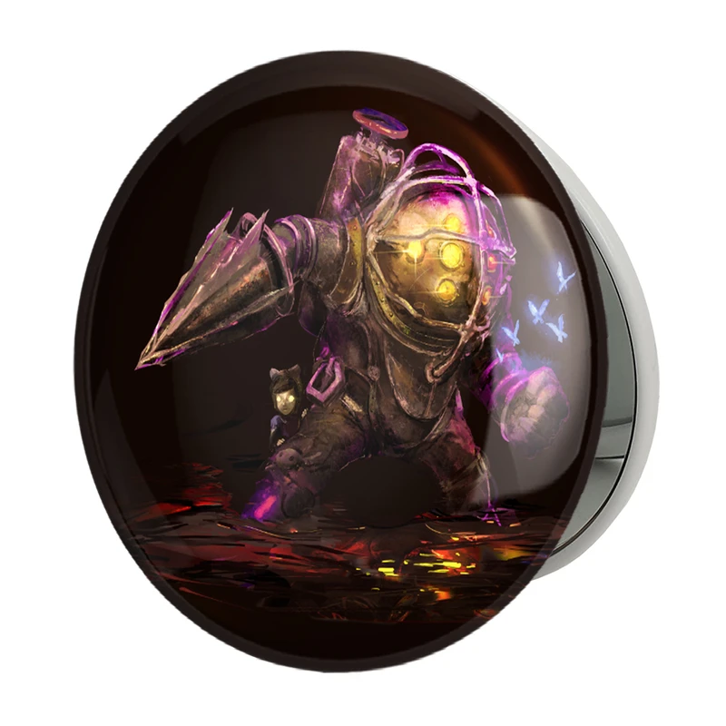 آینه جیبی خندالو طرح بازی بایوشاک (Bioshock) مدل تاشو کد 31335