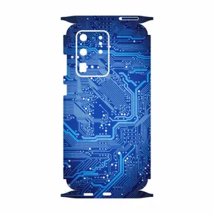 MAHOOT Blue Printed Circuit Board-FullSkin Cover Sticker for Samsung Galaxy S20 Ultra