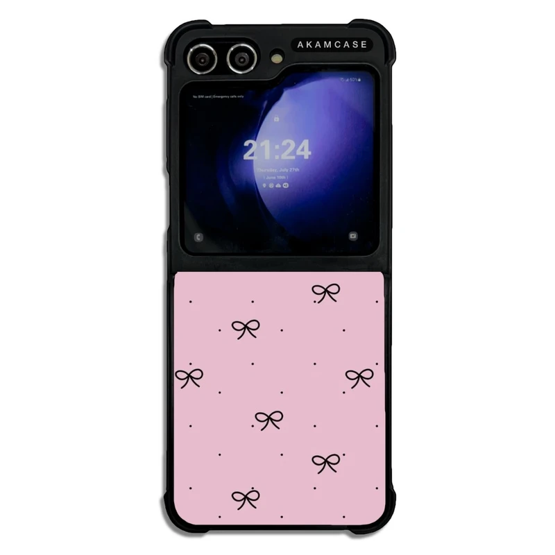 کاور آکام مدل AMC-WSGZFLIP5-BOWS15 مناسب برای گوشی موبایل سامسونگ Galaxy Z Flip 5