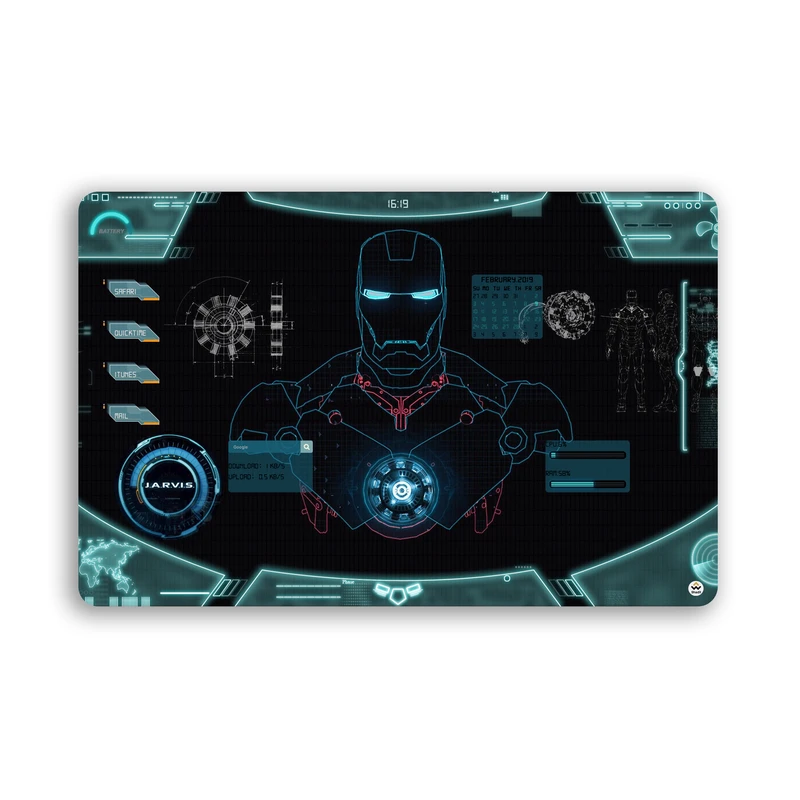 ماوس پد مخصوص بازی شادیت مدل iron man کد554 سایز 37*24 سانتی متر