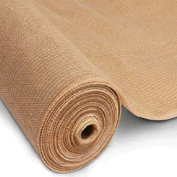 توری مدل شید گلخانه هشتاد درصد بژ 6 طول 50 متر