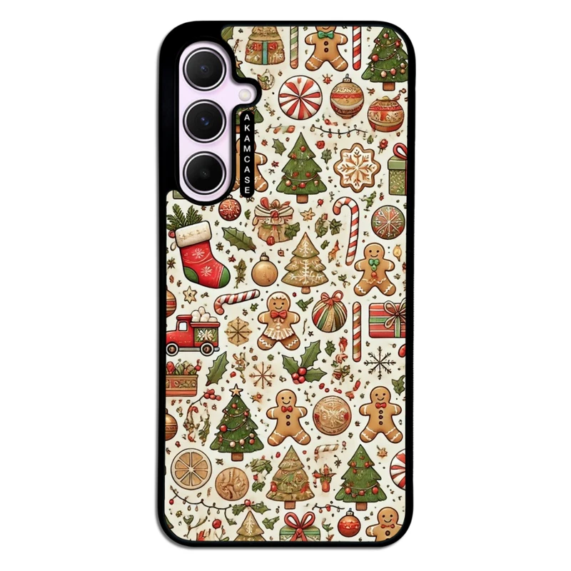 کاور آکام مدل AMC-WSGA35-CHRISTMAS-21 مناسب برای گوشی موبایل سامسونگ Galaxy A35