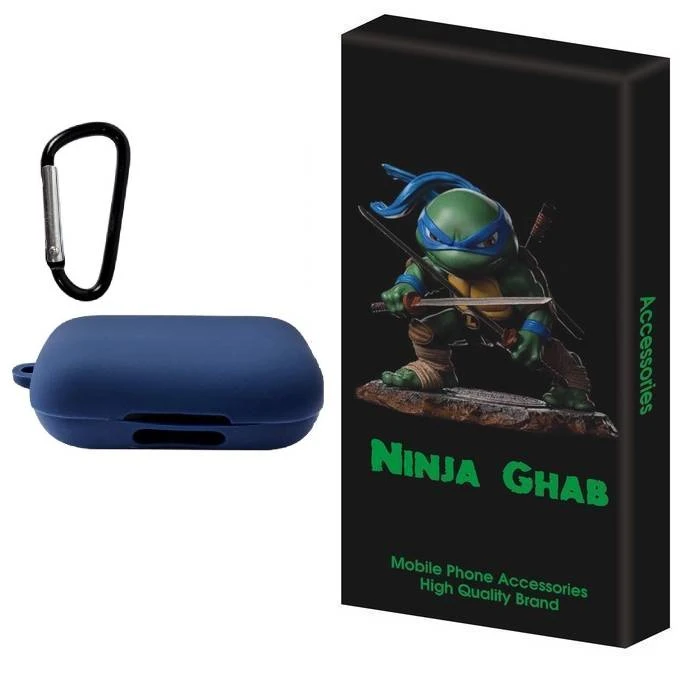 کاور نینجا قاب مدل سیلیکون مناسب برای کیس هدفون بی سیم هایلو T15 به همراه قلاب 