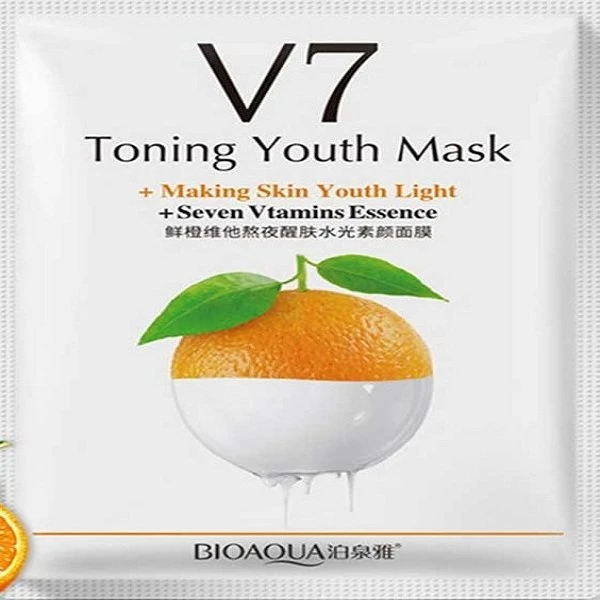  ماسک صورت بایو آکوا مدل پرتقال وزن 30 گرم 