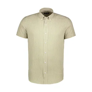 پیراهن آستین کوتاه مردانه کیکی رایکی مدل MBB20225-347