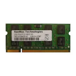 رم لپتاپ DDR2 تک کاناله 667 مگاهرتز CL5 سان مکس مدل PC2-5300S ظرفیت 2 گیگابایت