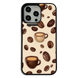 AKAM AMC-WA14PROMAX-COFFEE-10 Cover For Apple iPhone 14 Pro Max