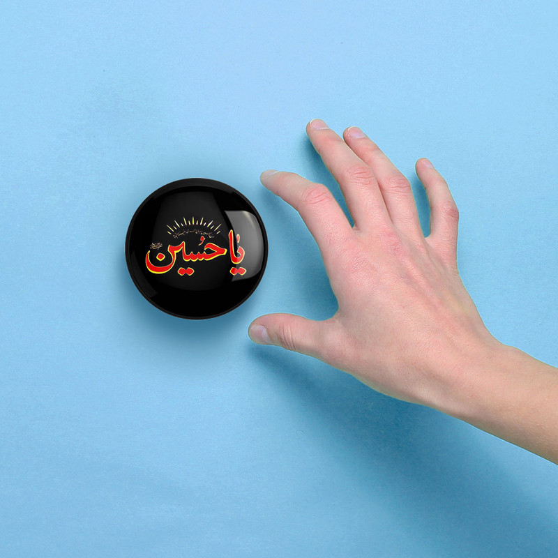 آینه جیبی خندالو مدل محرم یاحسین کد 7349 آینه جیبی خندالو مدل محرم یاحسین کد 7349
