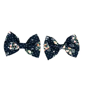 گیره مو دخترانه مدل پاپین گلگلی کد 84 مجموعه 2 عددی