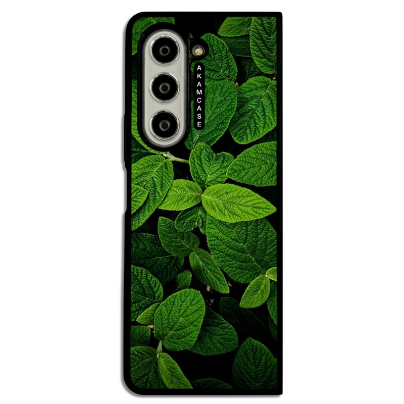 کاور آکام مدل AMC-WSGZFOLD5-LEAVES-34 مناسب برای گوشی موبایل سامسونگ Galaxy Z Fold 5