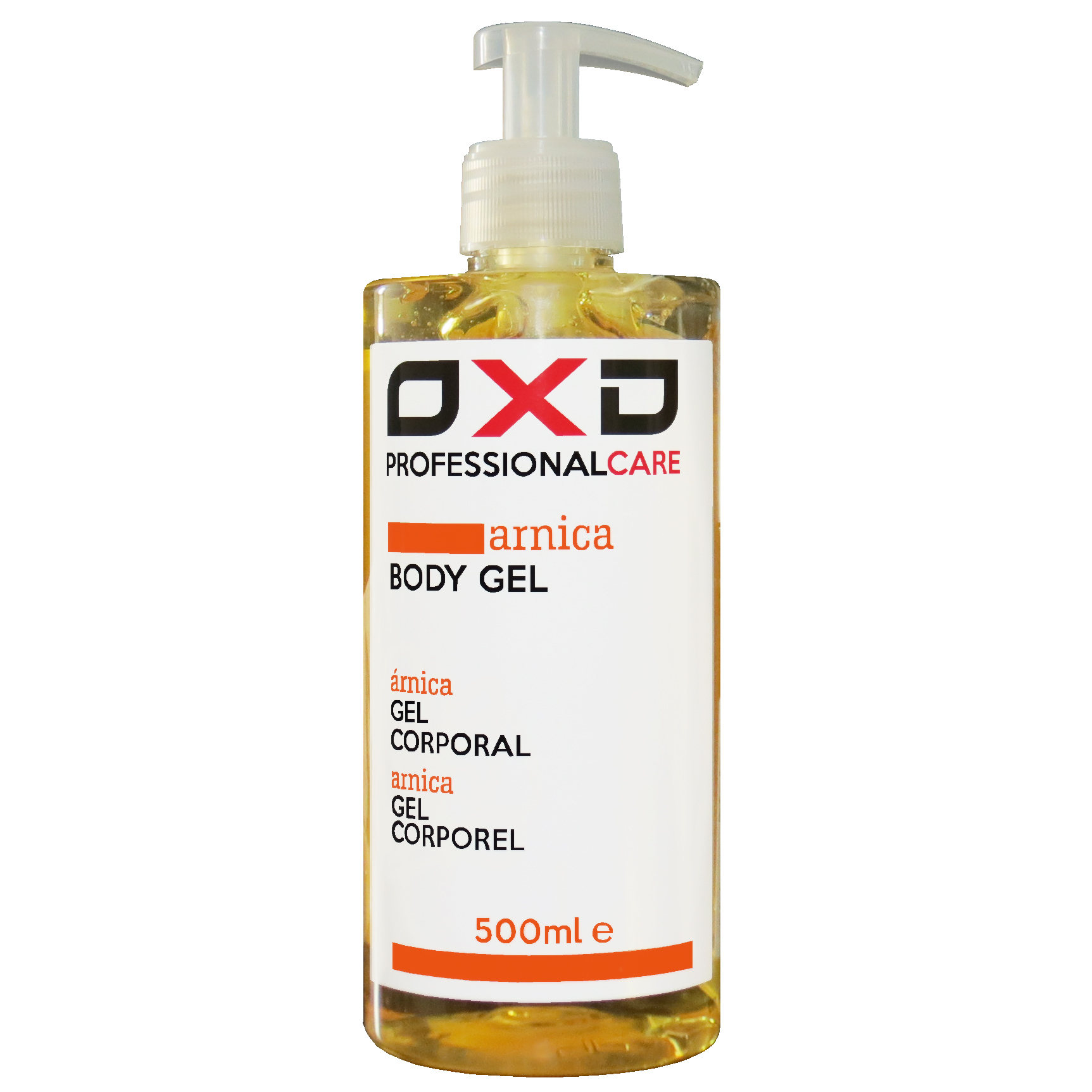 ژل ماساژ بدن او ایکس دی مدل Arnica حجم 500 میلی لیتر
