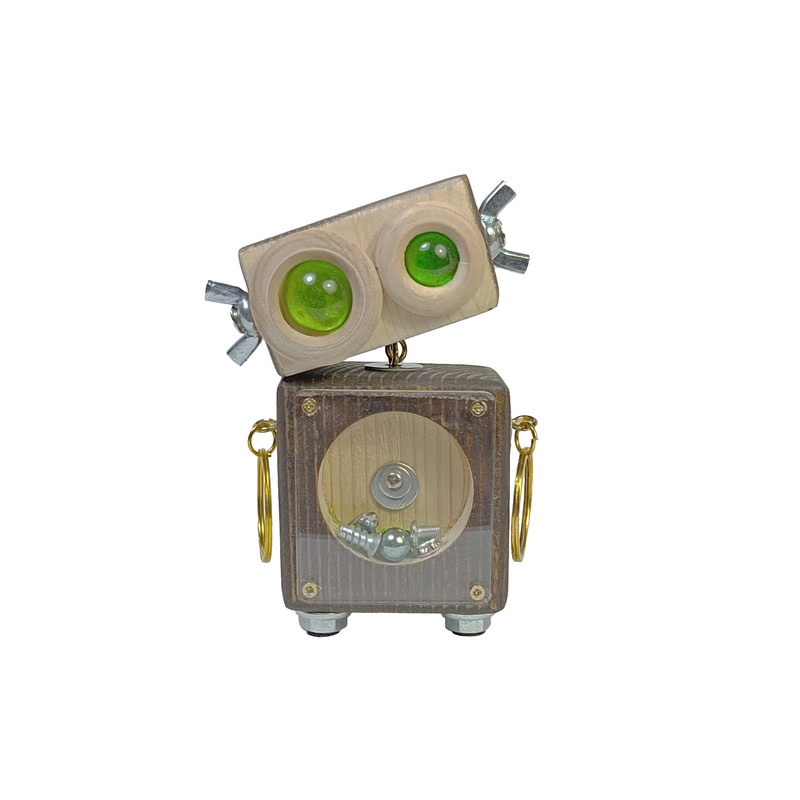 مجسمه چوبی مدل آدمک کد E06