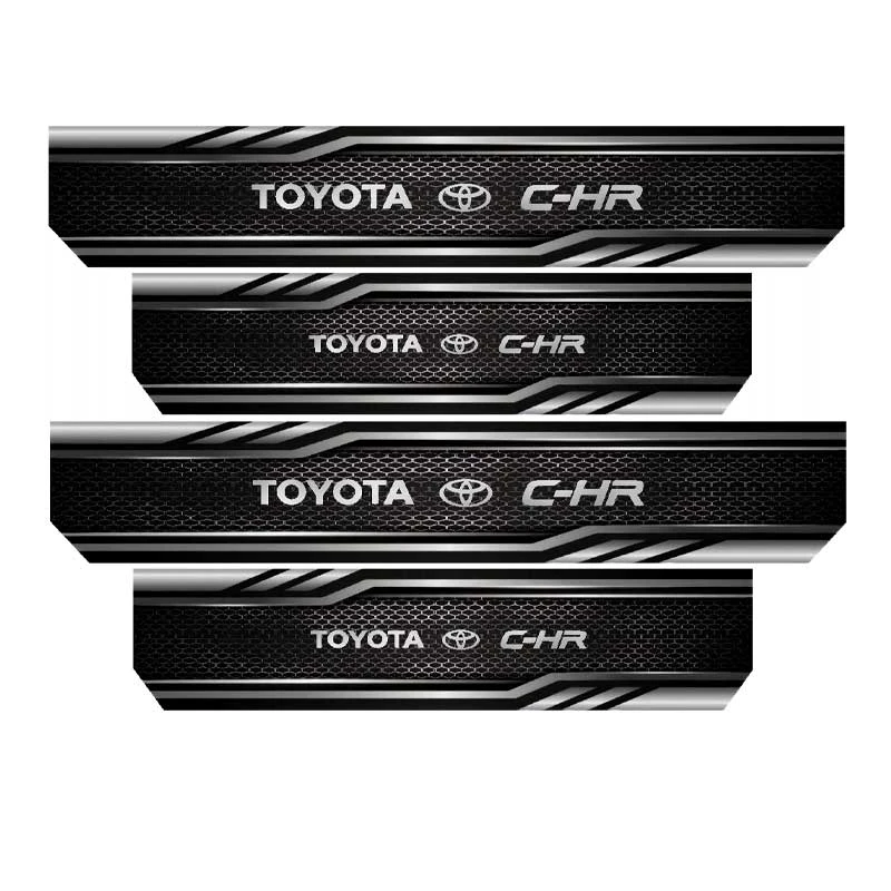 برچسب بدنه خودرو رایسان کد SP20127 مناسب برای تویتا CHR مجموعه 4 عددی