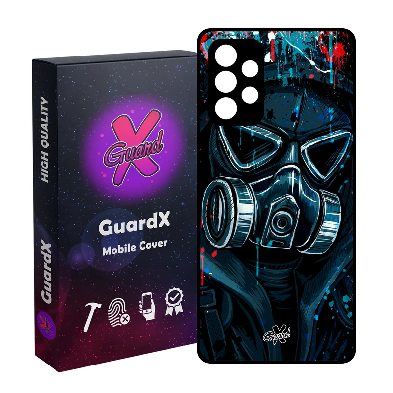 کاور گارد ایکس طرح Mask مدل Glass10170 مناسب برای گوشی موبایل سامسونگ Galaxy A72
