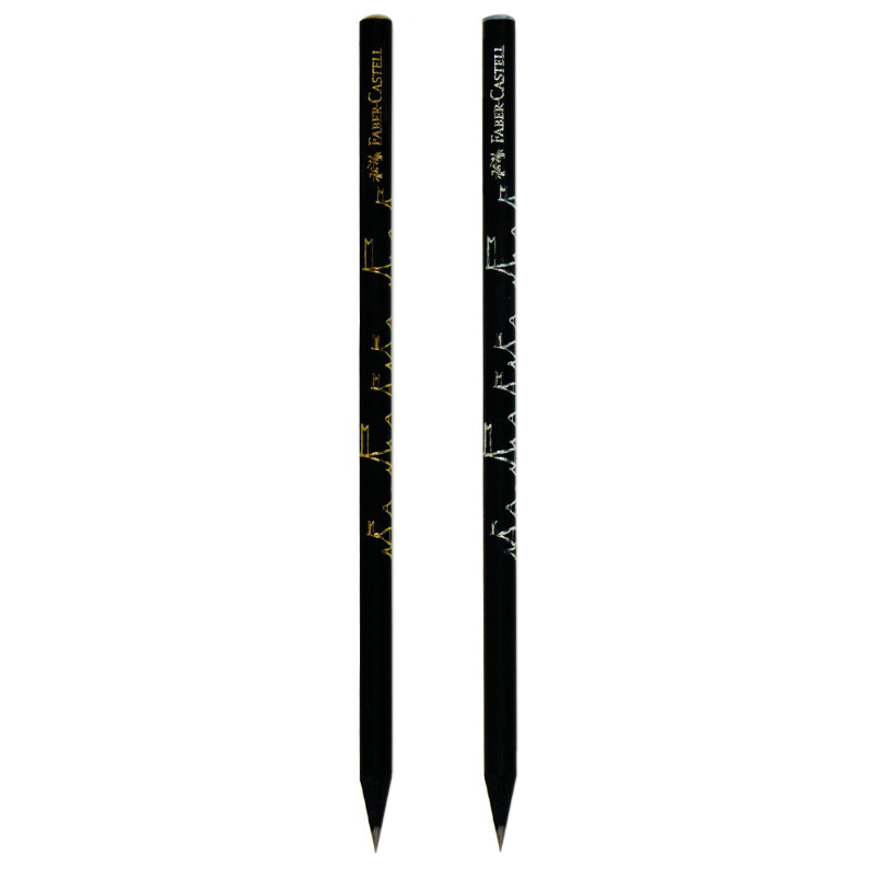 مداد مشکی فابر کاستل مدل SATO BL-W کد 5244 بسته 2 عددی