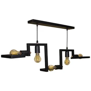 لوستر پنج شعله مدل Worm کد 503