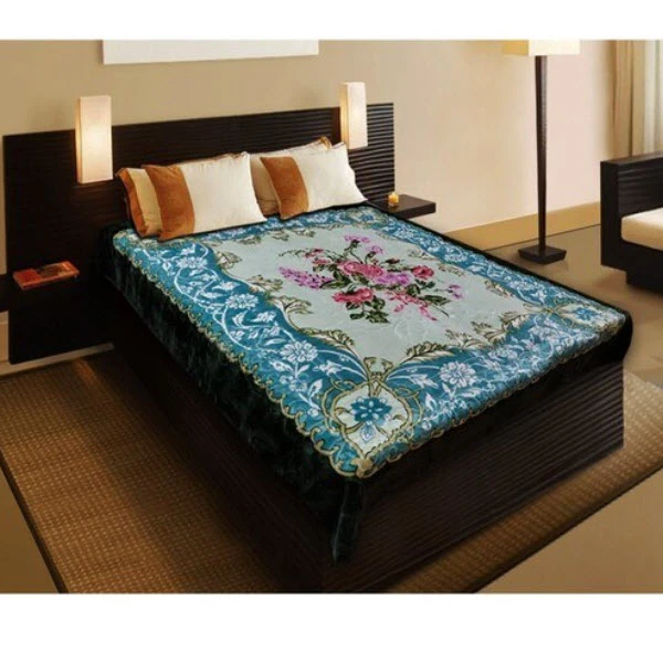 پتوی گلبافت مدل برتر کد 137 سایز 240x220 سانتی متر