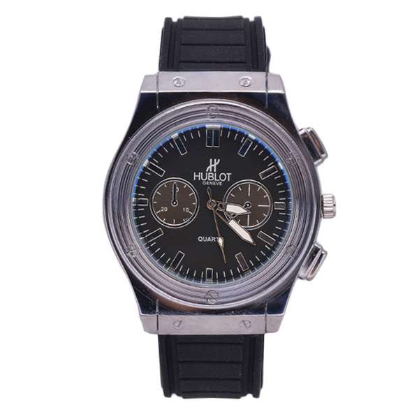 ساعت مچی عقربه ای مردانه مدل H-Geneve-Bk ساعت مچی عقربه ای مردانه مدل H-Geneve-Bk