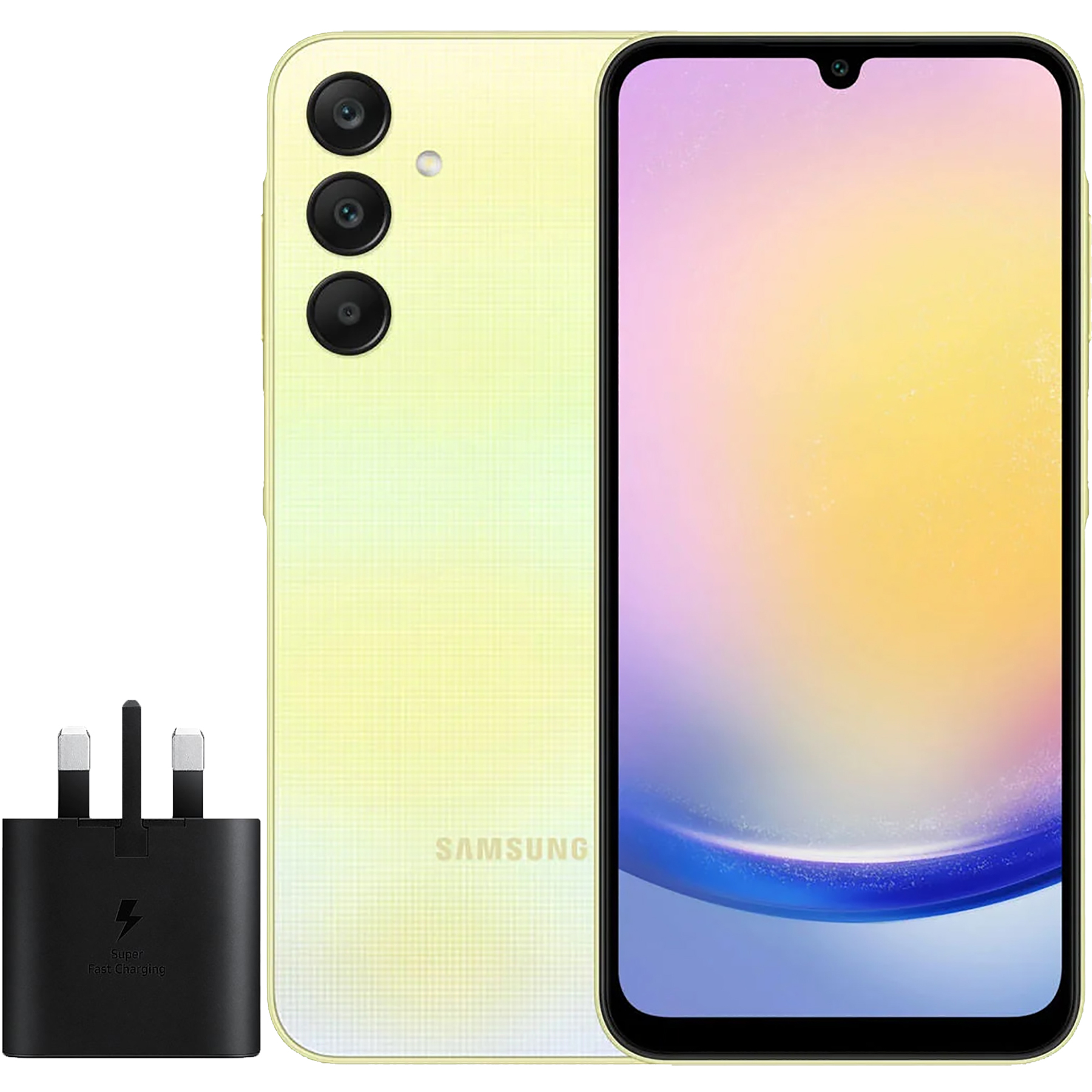 گوشی موبایل سامسونگ مدل Galaxy A25 دو سیم کارت ظرفیت 256 گیگابایت و رم 8 گیگابایت به همراه شارژر سامسونگ – ویتنام