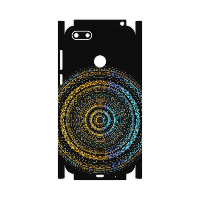 برچسب پوششی ماهوت مدل Mandala Design 2-FullSkin مناسب برای گوشی موبایل موتورولا Moto E6 Play